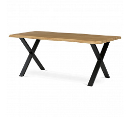Étkezőasztal 180x90cm, MDF, vad tölgy, HT-F4318 OAK
