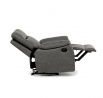 Polohovací křeslo, šedá, látka vintage, TV-4092 GREY3