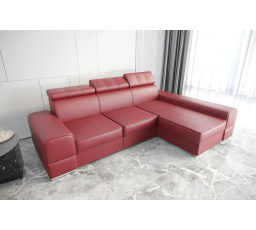 NAROŻNIK ROYAL SKÓRA NATURALNA 295X185 - prawa , Skóry naturalne - Wybierz swój kolor