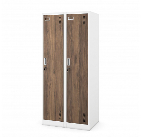 KACPER szekrény ECO: FEHÉR RAL9003 + FA DEKOR H1800*SZ800*M500