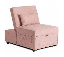 Fotel Rozkładany IBERIS 67 cm do Spania Różowy