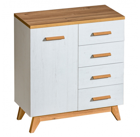 SVEN SV8 komód, Andersen fenyő/Nash tölgy