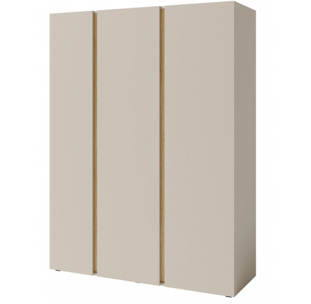 LUCA LC 1 ruhásszekrény, Bézs-homok/Tölgy olajozott