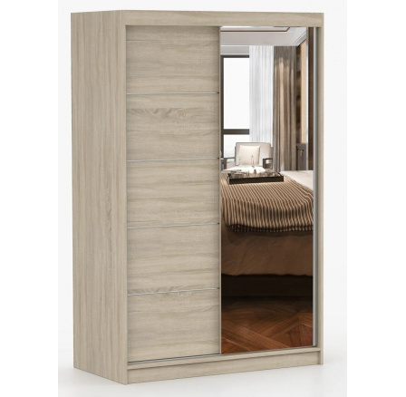 NOEMI 05 gardróbszekrény, Sonoma