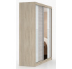 MULTI 32 gardróbszekrény - 203 cm, Sonoma Tölgy/Kathult