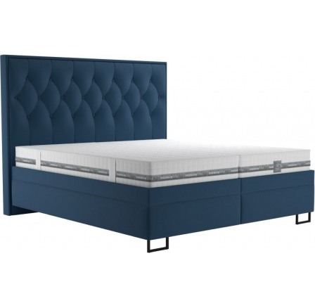 Postel Kristin 180x200, tmavě modrá