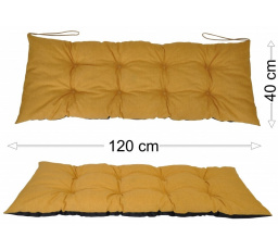 Podsedák 120x40 žlutý melír