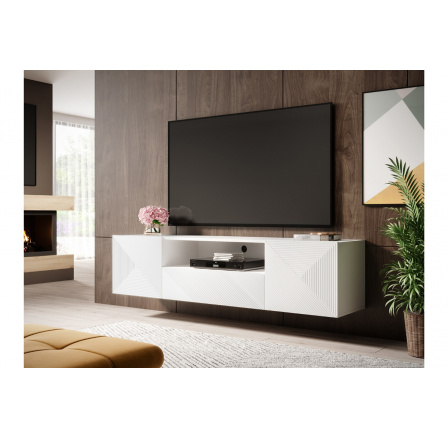 TV komoda Asha, bílý mat