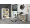 Íróasztal konténerrel IWO I Artisan+Fehér