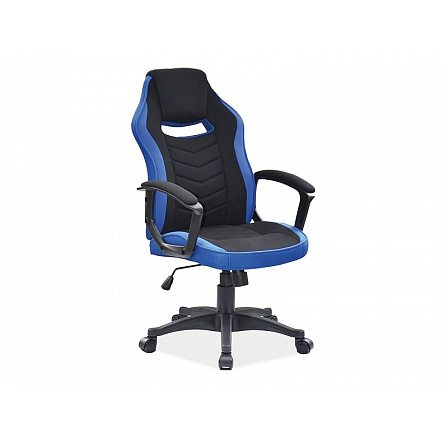 CAMARO irodai szék, fekete/kék