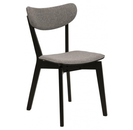 Roxby szék kárpitozott szürke/fekete