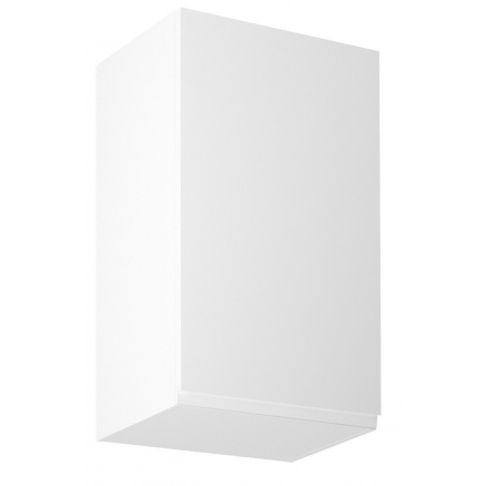 ASPEN G45 konyhai felsőszekrény - Bal, Fehér/Fehér fényes