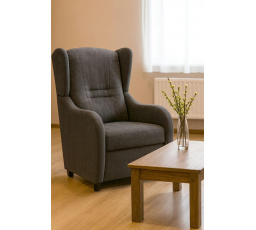 Relaxační křeslo ušák René Aston 17 antracit