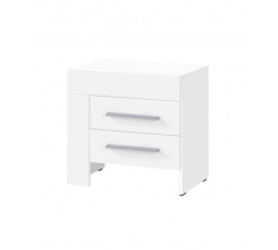 Noční stolek Cezanne R21 levý, bílá