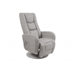 PULSAR 2 dönthető fotel masszázs funkcióval, szürke