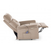 Elektromosan állítható és masszázs fotel SEMIR 2, Bézs Bluvel 40