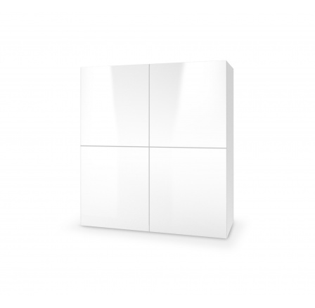 LIVO KM-100 komód, fehér