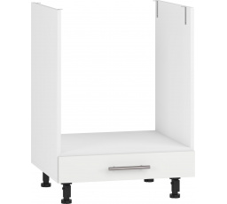 Konyhai alsó szekrény sütőhöz VENTO DP-60/82 fehér matt fiók