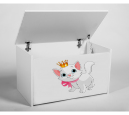 DARIA White játéktároló láda