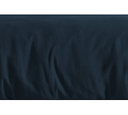 Francouzské mušelínové povlečení tmavě modré 240x220