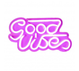 Good Vibes Neon LED Lámpa