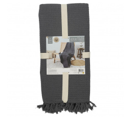 Waffle ágytakaró 120x150 cm grafit