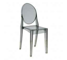 Viki szék szürke átlátszó.