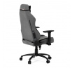 Herní křeslo, houpací mechanismus, šedá látka, KA-F12 GREY2