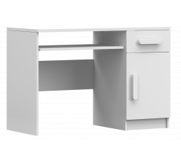 SMYK I - 08 íróasztal, Fehér Matt/Fehér