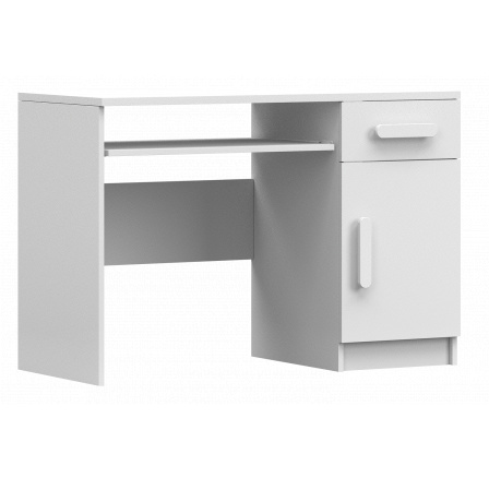 SMYK I - 08 íróasztal, Fehér Matt/Fehér