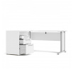 Psací stůl OFFICE 80400/44, Bílá
