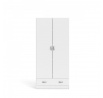 Šatní skříň PEGI 2d1s 403, Bílá