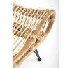 MELODY fotel wypoczynkowy, rattan naturalny