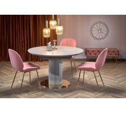 MUSCAT étkezőasztal, szürke márvány