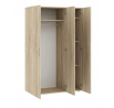 BASIC 3D ruhásszekrény, Sonoma tölgy