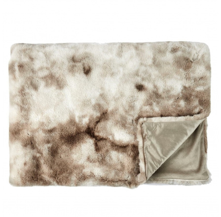 Furry ágytakaró 140x200cm barna-krém
