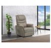 Polohovací křeslo, elektrické kabelové ovládání, béžová, látka, TV-1171 CAP2