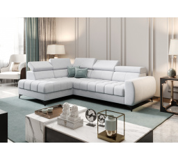 NAROŻNIK ROZKŁADANY PORTO MINI 170X255 CM - lewa , Odcienie błękitnego