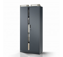 Fém szekrény JAN Compact 1750 x 800 x 400 mm, antracit