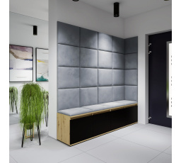 EMI 3 előszobafal, Trinity 14/Artisan+fekete