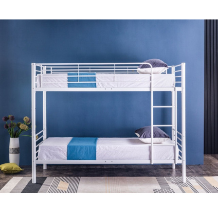 BUNKY 90 II JG emeletes ágy fehér