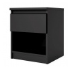 Noční stolek SIMPLICITY 238, Černá mat