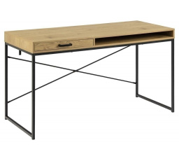 Seaford íróasztal fiókkal, természetes