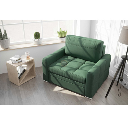 FOTEL VERONA 105 CM - Odcienie turkusu