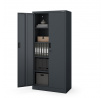 Fém szekrény JAN Compact 1750 x 800 x 400 mm, antracit