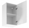 ASPEN G45 konyhai felsőszekrény - Jobb, Fehér/Fehér fényes