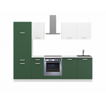 Kuchyňská linka TONI 260 cm, Labrador/Bílá