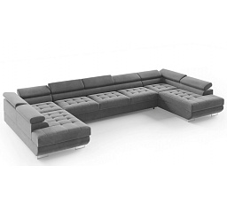 BENJAMIN U 158 XL ülőgarnitúra, Monolith 85