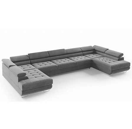 BENJAMIN U 158 XL ülőgarnitúra, Monolith 85