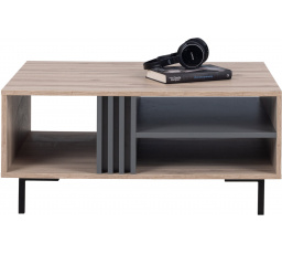 ALLMO AL-14 konferencia asztal, Világos Estana Tölgy/Antracit